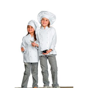 Chaquetilla Cocinero Infantil 100% Algodón
