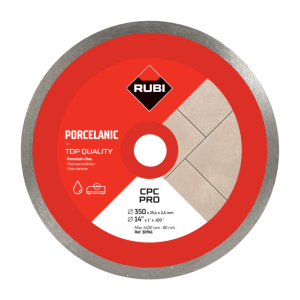 DISCOS DE DIAMANTE DE CORTE PARA PORCELANA CPC RUBI