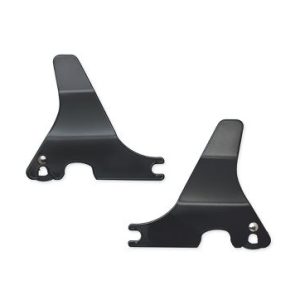 Placas laterales desmontables Harley-Davidson – Negro brillante