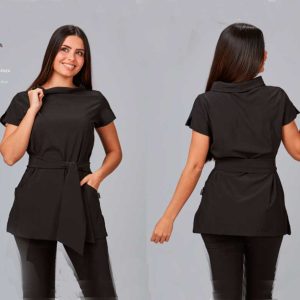 Casaca Elástica Muy Cómoda Peluquerías, Balnearios y Spas