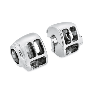 Kit de Carcasas de Interruptores Harley-Davidson® Cromadas – Multifit