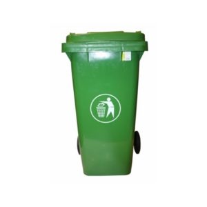 CONTENEDOR C/TAPA 120 LTS VERDE 125867