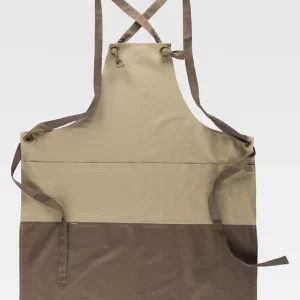 Delantal largo combinado tejido canvas M750 Workteam